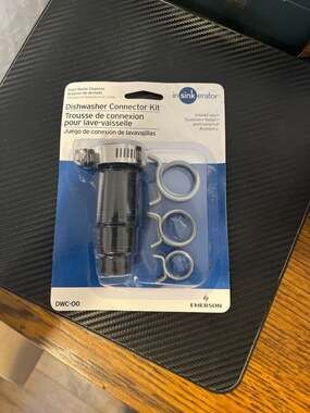 InSinkErator DWC-00 Dishwasher Connector Kit for Food Waste Disposers
